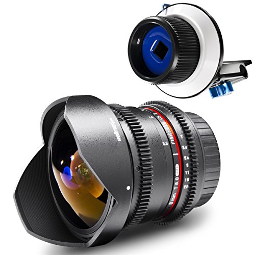 Walimex Pro VDSLR Set Fish-Eye II (8mm) für Sony Alpha von Walimex pro