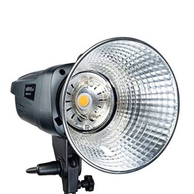 Walimex pro Emerger 200 Studioblitzleuchte - leistungsstarke Studio Blitzleuchte mit 2,4 GHz Empfänger, 200 Ws, kurzer Wiederaufladezeit, LED-Einstelllicht, 16 Kanäle und 4 Gruppen, kompakt und mobil von Walimex pro