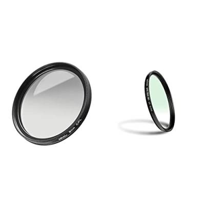 Walimex pro Polfilter zirkular Slim 62mm (inkl. Schutzhülle) & Walimex Pro UV-Filter Slim MC 62 mm (inkl. Schutzhülle) von Walimex