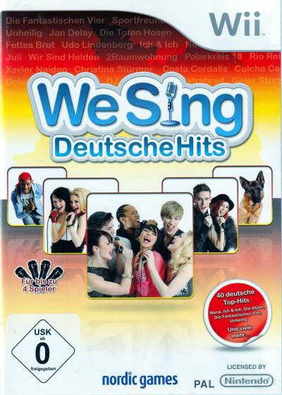 We Sing Deutsche Hits Wii von Wanadoo
