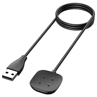 Wanme Ladegerät kompatibel mit Fitbit Versa 3/Fitbit Sense, magnetisches Ladegerät, USB-Ladekabel, Ersatz für Fitbit Sense/Fitbit Versa 3, 100 cm von Wanme