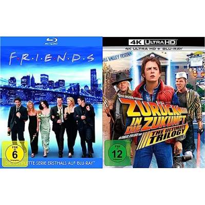 Friends - Die komplette Serie (20 Blu-rays) (+Bonus Blu-ray) & Zurück in die Zukunft - Trilogie (4K Ultra-HD) [Blu-ray] von Warner Bros (Universal Pictures)