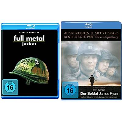 Full Metal Jacket [Blu-ray] & Der Soldat James Ryan [Blu-ray] von Warner Bros (Universal Pictures)