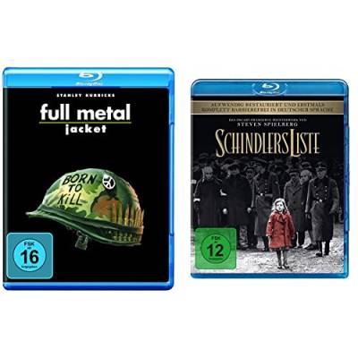 Full Metal Jacket [Blu-ray] & Schindlers Liste - Remastered [Blu-ray] von Warner Bros (Universal Pictures)