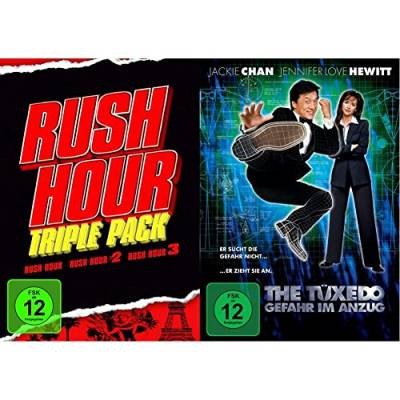 Rush Hour - Trilogy [3 DVDs] & The Tuxedo - Gefahr im Anzug von Warner Bros (Universal Pictures)
