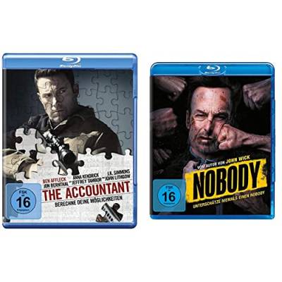The Accountant [Blu-ray] & NOBODY [Blu-ray] von Warner Bros (Universal Pictures)