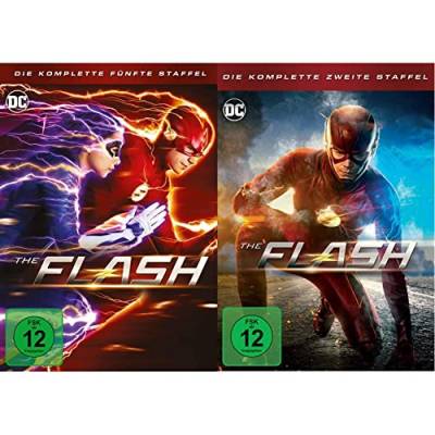 The Flash - Die komplette fünfte Staffel [5 DVDs] & The Flash - Die komplette 2. Staffel [6 DVDs] von Warner Bros (Universal Pictures)