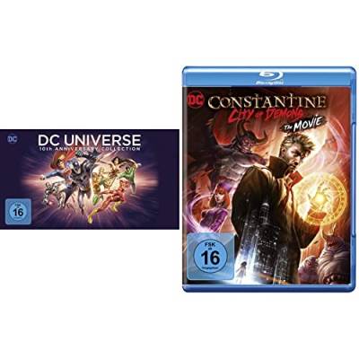 DC Universe 10th Anniversary Collection (19 Discs) [Blu-ray] & DC Constantine: City of Demons [Blu-ray] von Warner Bros. Entertainment
