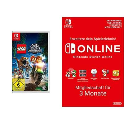 LEGO Jurassic World - [Nintendo Switch] & Nintendo Switch Online Mitgliedschaft - 3 Monate | Switch Download Code von Warner Bros.