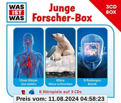 Was Ist Was 3-CD Hörspielbox Vol.3 - Junge Forscher von Was Ist Was