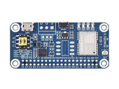 Waveshare LC29H Series Dual-Band GPS Module for Raspberry Pi, Dual-Band L1+L5 Positioning Technology, Supports Positioning Augmentation System and Easy Technology von Waveshare