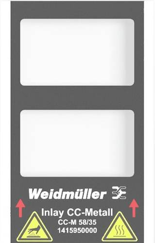 Weidmüller INLAY CC-M 58/35 1415950000 1St. von Weidmüller