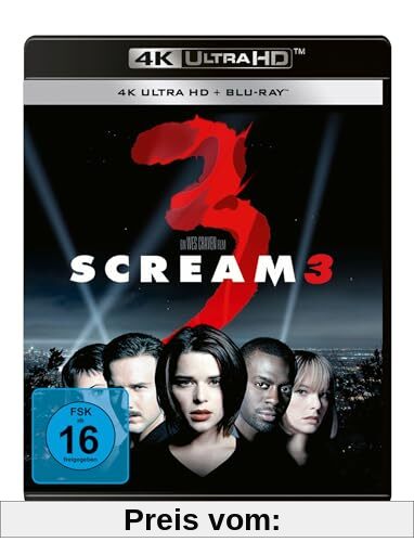 Scream 3 [4K Ultra HD] [+ Blu-ray] von Wes Craven