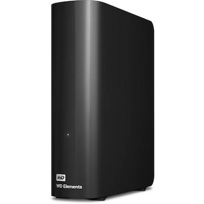 WD Elements Desktop USB3.0 Extern 6TB 3,5 Zoll Schwarz von Western Digital