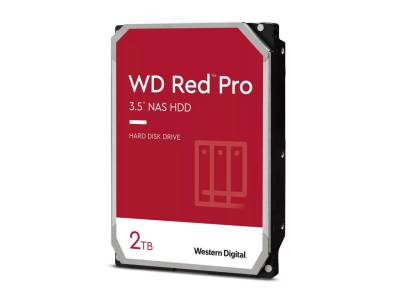 Western Digital WD Red Pro NAS-Festplatte 8 TB 256 MB - WD8003FFBX HDD-NAS-Festplatte (8 TB) 3,5" 235 MB/S Lesegeschwindigkeit, Optimiert die Festplattenparameter für Workloads von NAS-Systemen von Western Digital