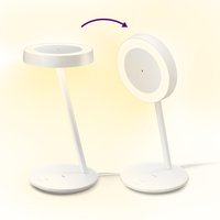 WiZ Portrait - Smarte Schreibtischlampe mit Ringlicht - Weiß von WiZ