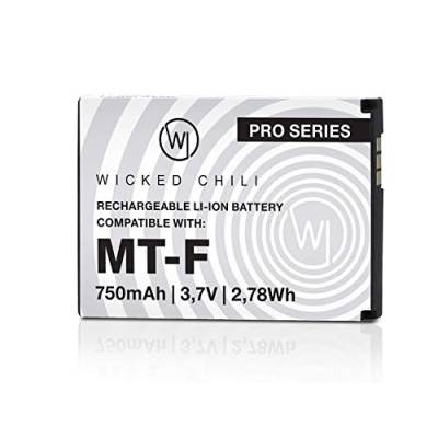 Wicked Chili Akku kompatibel mit AVM Fritz!Fon C5 / C4 / M2 / Fritzfon Telefon Zusatzakku 1x Ersatz-Akku für Original AVM Fritz Fon 312BAT006, 312BAT016 (750mAh Li-Ion) von Wicked Chili