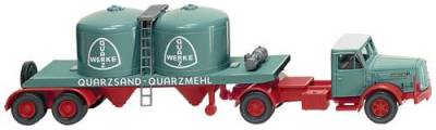 Wiking 053405 H0 LKW Modell Henschel Chemikaliensattelzug von Wiking