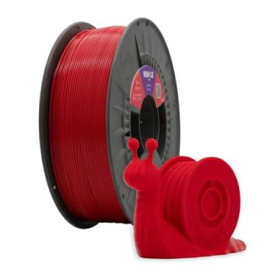 Winkle Filament Pla 870 | Pla 1,75 mm | 3D-Druck | Pla 870 | 3D-Druck | Ingeo 870 | Farbe Teufelsrot | Spule 1000 g von Winkle
