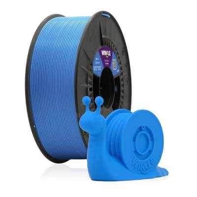 Winkle PLA-Filament HD 2,85 mm, hellblau, Filament für 3D-Druck, Spule 1000 kg von Winkle