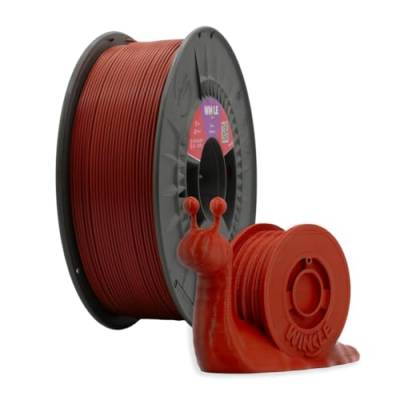 Winkle PLA Filament | Pla 1,75 mm | Filament Druck | 3D-Drucker | 3D-Filament | Mahagonibraun | Spule 1000 g von Winkle