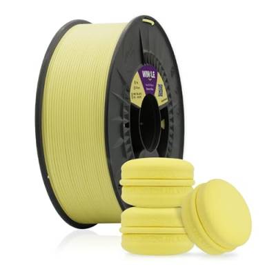Winkle PLA Filament | Pla 1,75 mm | Filamentdruck | 3D-Drucker | 3D-Filament | Bananenfarbe | Spule 300 g von Winkle