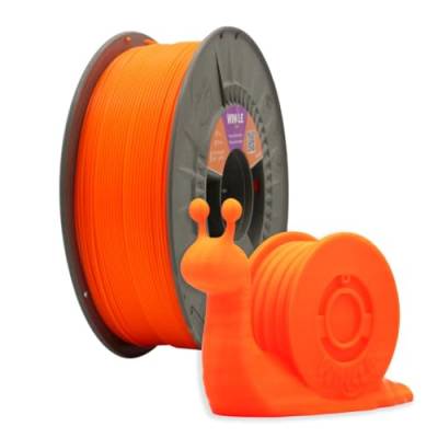 Winkle PLA Filament | Pla 1,75 mm | Filamentdruck | 3D-Drucker | 3D-Filament | Fluoreszierende Orange | Spule 1000 g von Winkle