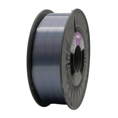 Winkle PLA-Filament SILK Mercury | Pla 1,75 mm | Filament Print | 3D-Drucker | 3D-Filament | Farbe Mercury | Spule 1000 g von Winkle