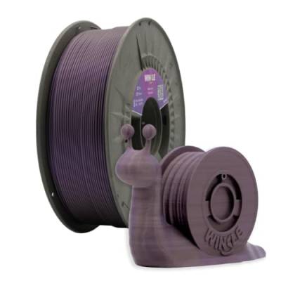 Winkle PLA HD Filament 1,75 mm Perlmutt Violett Filament für 3D-Druck, 300 g Spule von Winkle