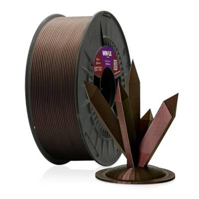 Winkle PLA HD Filament 1,75 mm rot Interferenz Filament für 3D-Druck, Spule 1000 kg von Winkle
