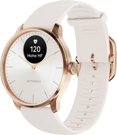 WITHINGS HWA11-1 - SmartWatch, Scanwatch Light, 37 mm, sand von Withings