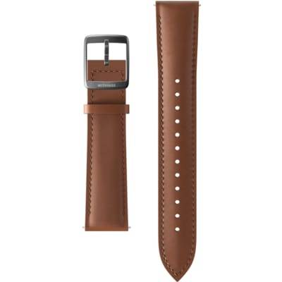 Withings Leder Armband für Steel HR 40mm, 20mm breit, braun von Withings
