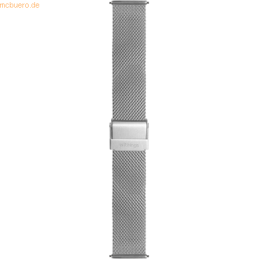 Withings Withings Mesh-Looparmband, 18mm, Steel und Scanwatch, Silver von Withings