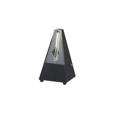 Wittner Metronom 816K Kunststoffgehäuse mit Glocke Taktell Pyramidenform schwarz von Wittner