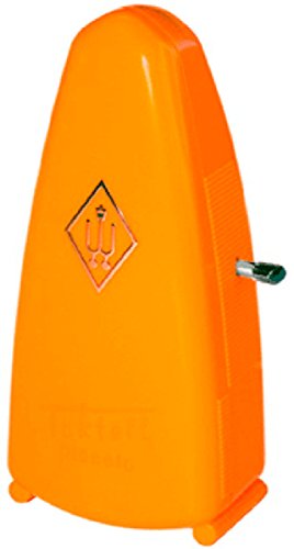 Wittner Metronom 830 231 Kunststoffgehäuse ohne Glocke Taktell Piccolo orange von Wittner