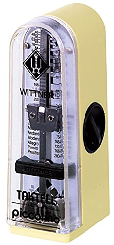 Wittner Metronom 890121 Kunststoffgehäuse ohne Glocke Taktell Piccolino elfenbein von Wittner