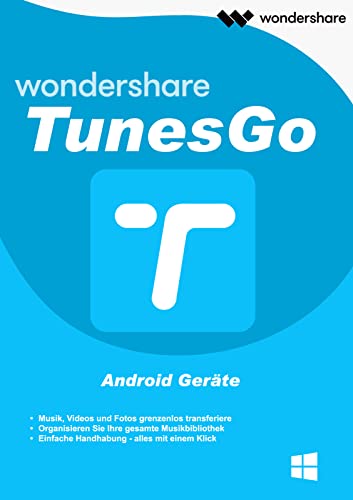 Wondershare - TunesGo - Android Geräte - 1 Jahr - 1 Gerät für PC | PC Aktivierungscode per Email von Wondershare