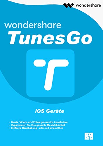 Wondershare - TunesGo - iOS Geräte - 1 Jahr - 1 Gerät für Mac | Mac Aktivierungscode per Email von Wondershare