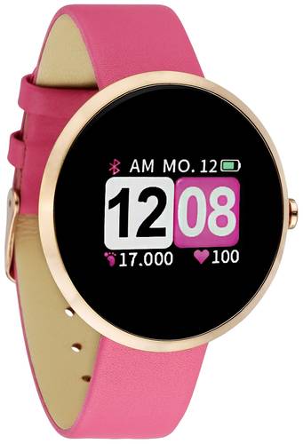 X-WATCH Siona Color Fit Smartwatch Beere, Pink von X-WATCH