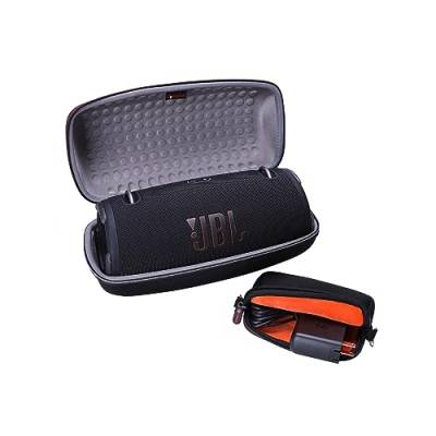 XANAD Hart Reise Tragen Tasche für JBL Xtreme 3 / JBL Xtreme 2 Musikbox in Schwarz Wasserdichter portabler Stereo Bluetooth Speaker - Schutz Hülle von XANAD