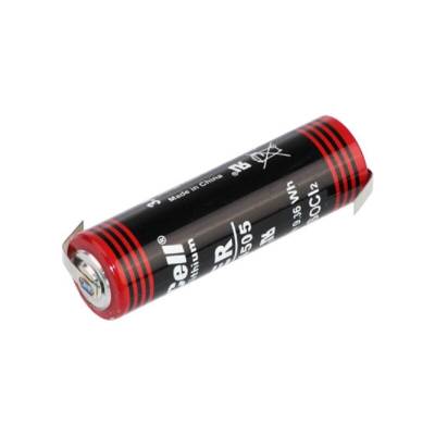 Kraftmax Lithium 3,6V Batterie LS14500 ER14505 AA - Zelle mit Z-Lötfahne von XCell