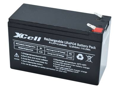 XCELL LiFePO4-Akku LFP129, 12 V, 9 Ah von XCell