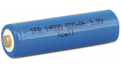XCELL Mignon-Solar Akku IFR14500 AA, 3,2 V-, 600 mAh, LiFePO4 von XCell