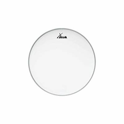 XDrum 13" Coated Drumfell (13" weiß, aufgerauhte Mylar-Schicht, offener, warmer Klang mit dezentem Attack und langem Sustain) von XDrum