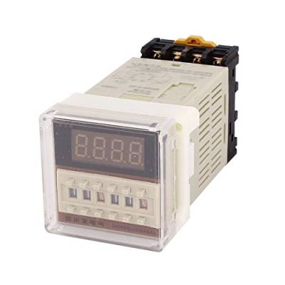 DH48S-1Z AC/DC Control electrical 24V 8Pin LCD Digital Countdown Relay 0.01S-99H99M w Socket XEWZSVSU von XEWZSVSU