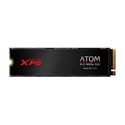 ADATA XPG Atom 50 512GB PCIe Gen4 x4 NVMe 1.4 M.2 2280 Internal Solid State Drive SSD Up to 5,000 MB/s, Heat Spreade, 3D-Grafikbearbeitung sowie High-End-Gaming PS5 upgradation (AATO-50-512GCI) von XPG