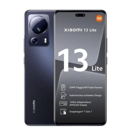Xiaomi 13 Lite  5G 128GB/8GB - Schwarz von Xiaomi