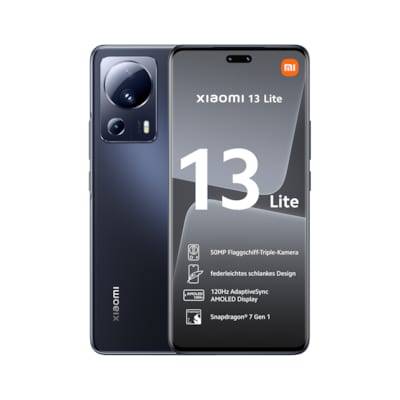 Xiaomi 13 Lite 5G 8/128GB Dual-SIM Smartphone black EU von Xiaomi