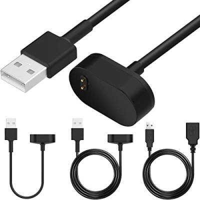 Xiatiaosann Ladekabel für Fitbit Inspire HR Inspire Ace 2 (Not für Inspire 2), Ersatz-USB-Ladekabel für Tracker, tragbares Adapterkabel 100 cm 15 cm, 2 Stück von Xiatiaosann