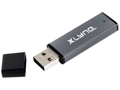 XLYNE USB-Stick Alu, USB 2.0, 64 GB von Xlyne